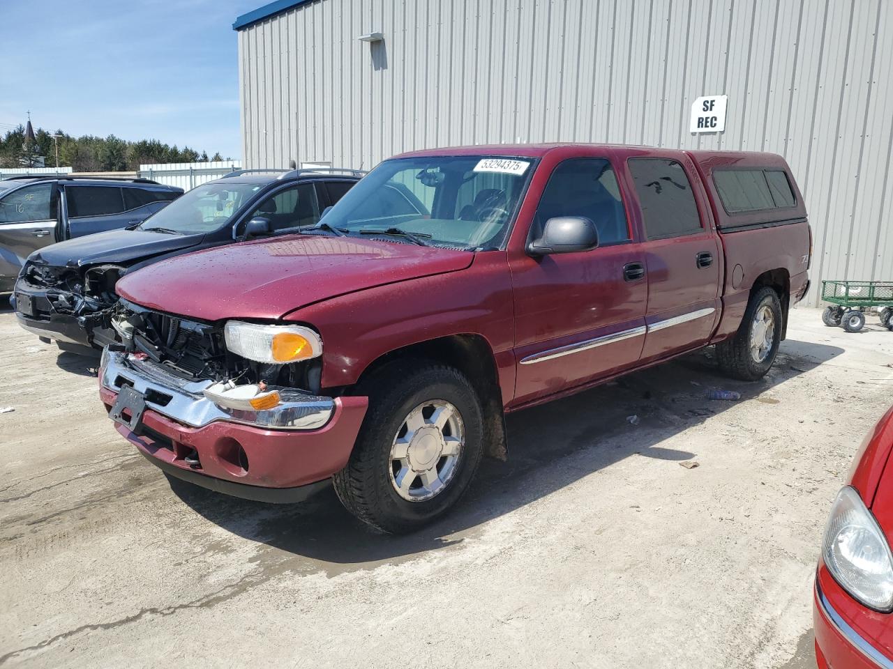 2005 Gmc New Sierra K1500 de vânzare în Franklin, WI - Front End