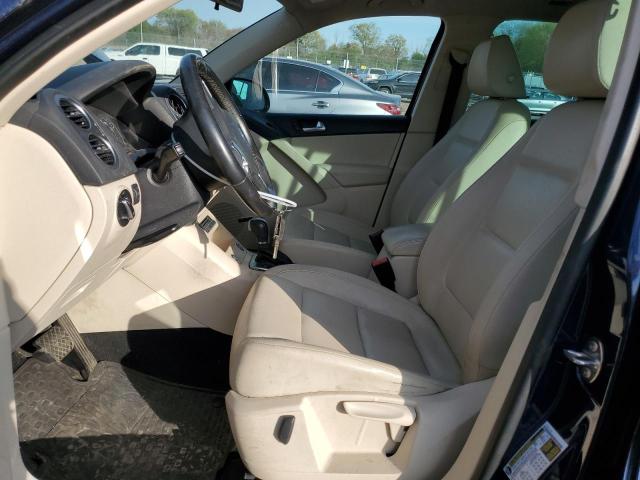  VOLKSWAGEN TIGUAN 2014 Синий