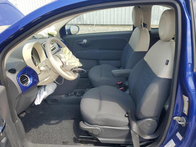  FIAT 500 2012 Blue