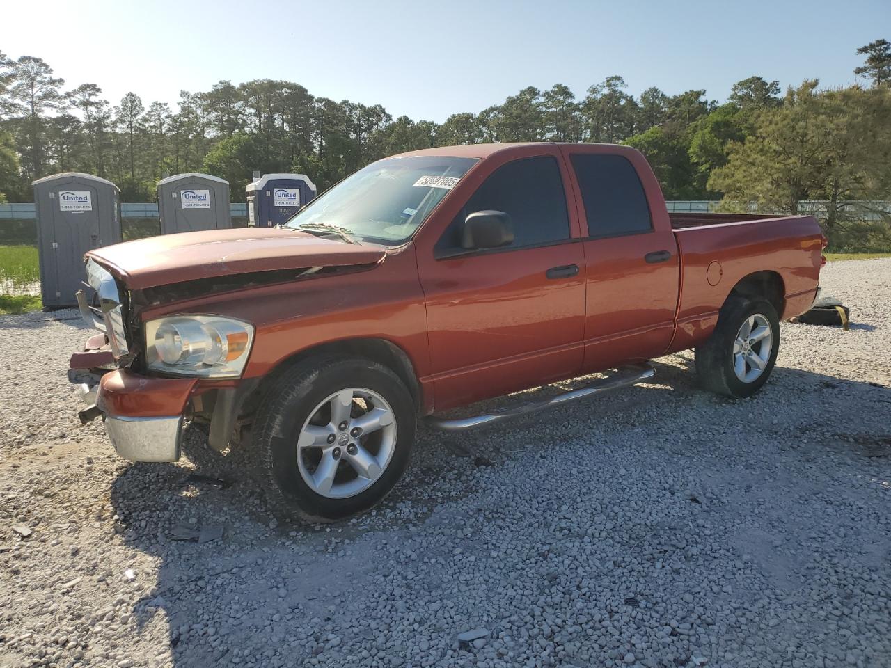 2007 Dodge Ram 1500 St en Venta en Houston, TX - Front End