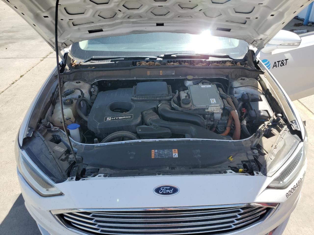 2018 Ford Fusion Se Hybrid VIN: 3FA6P0LU6JR278624 Lot: 54024425