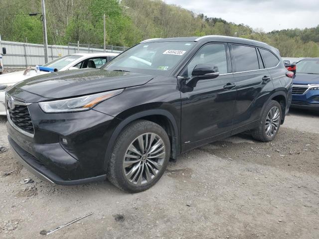  TOYOTA HIGHLANDER 2022 Czarny