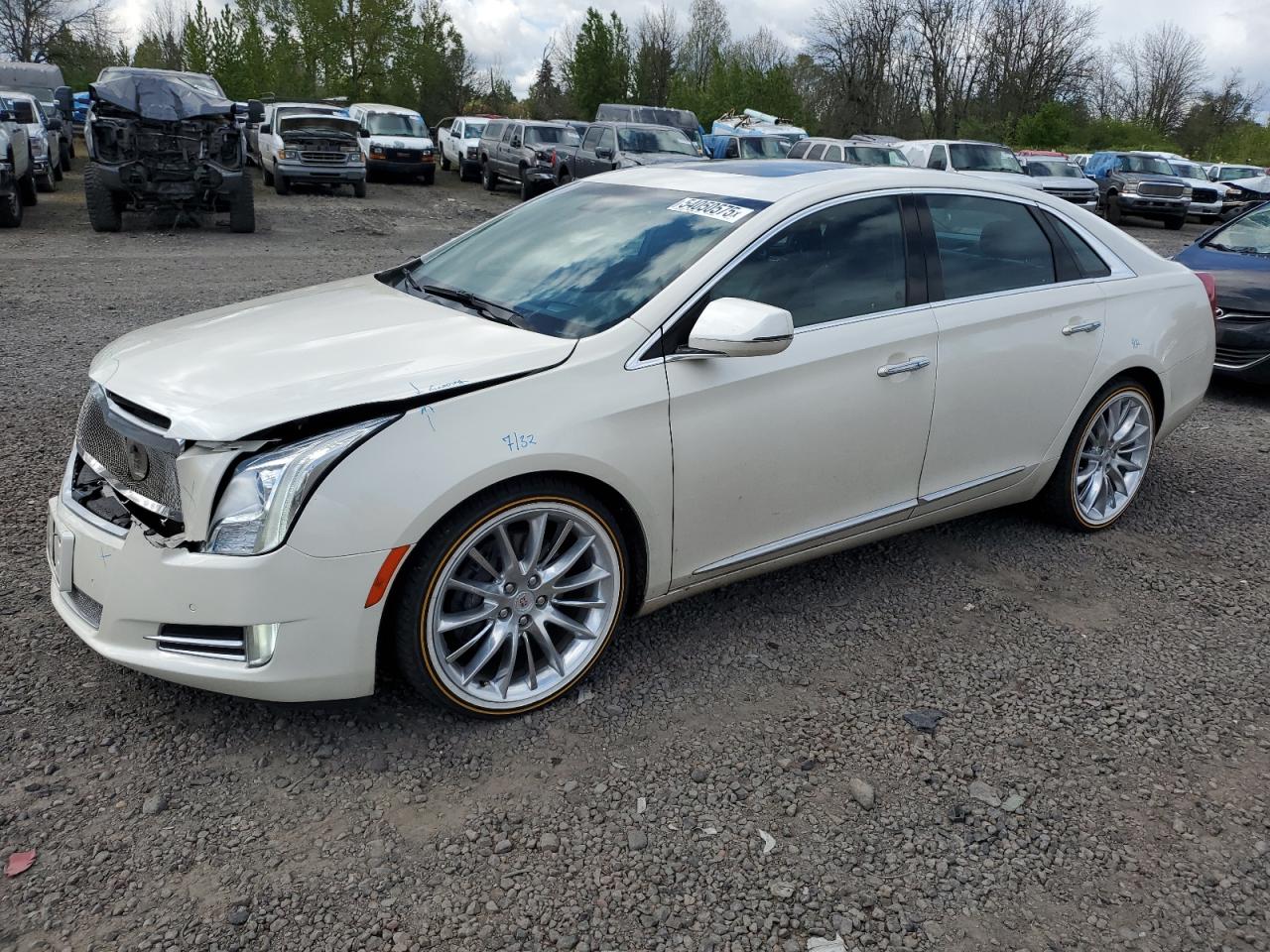 2013 Cadillac Xts Premium Collection de vânzare în Portland, OR - Front End