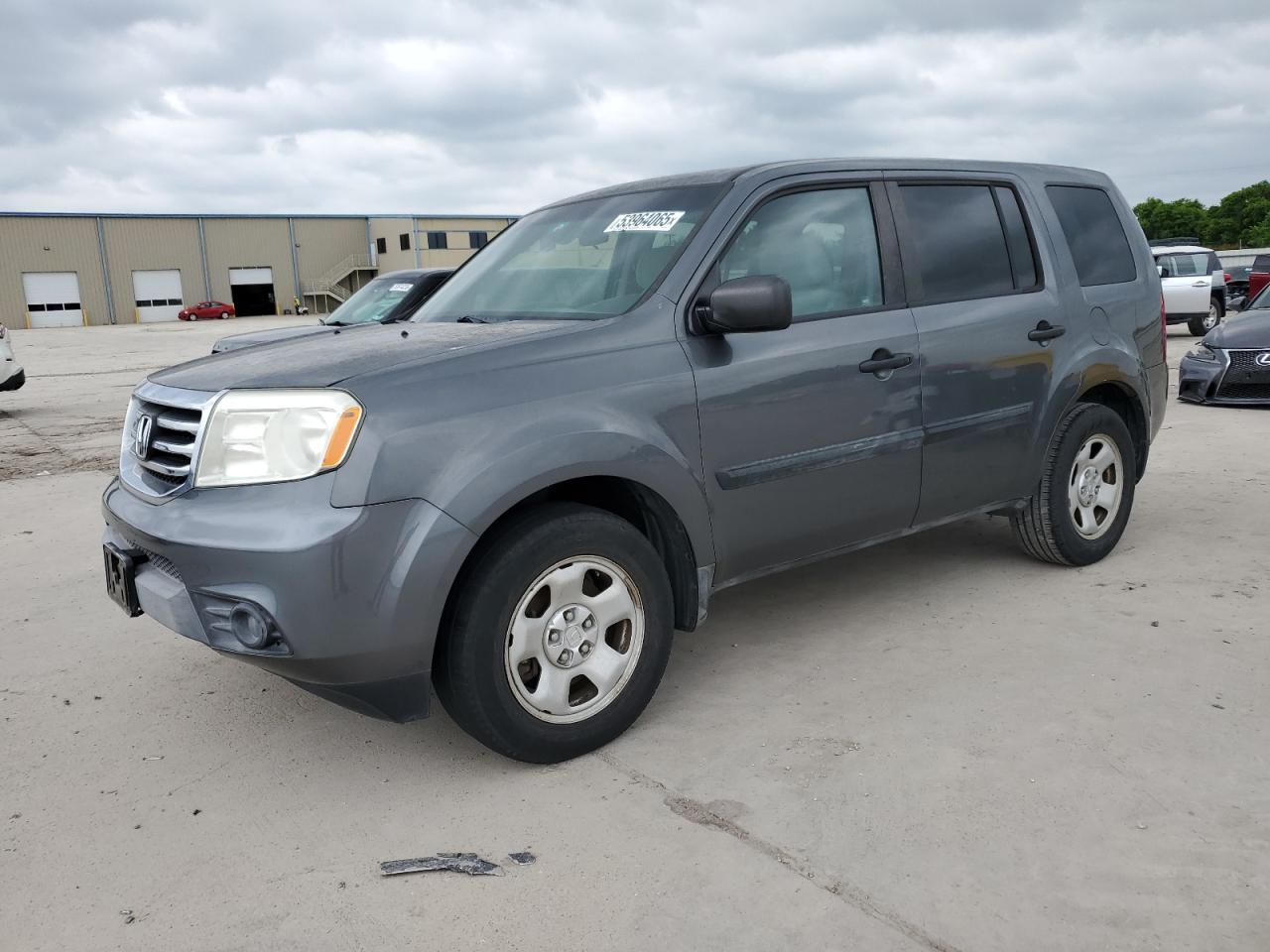 2012 Honda Pilot Lx na sprzedaż w Wilmer, TX - Hail