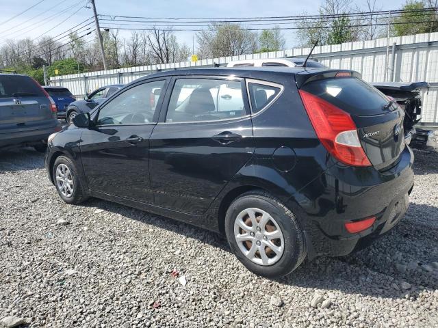  HYUNDAI ACCENT 2012 Черный