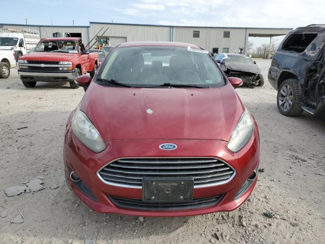 Hatchbacks FORD FIESTA 2015 Czerwony