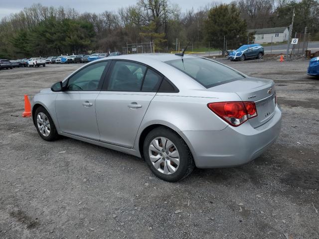 Sedans CHEVROLET CRUZE 2014 Srebrny