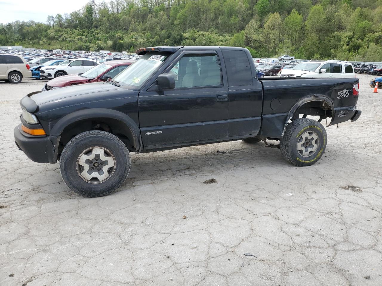 2001 Chevrolet S Truck S10 de vânzare în Hurricane, WV - Rear End