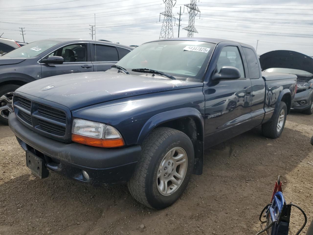 2002 Dodge Dakota Sport за продажба в Elgin, IL - Minor Dent/Scratches