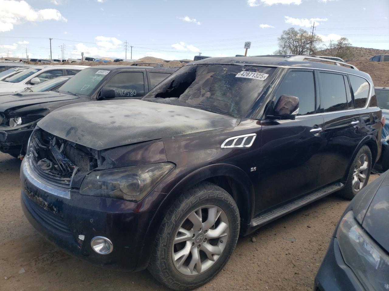 2014 Infiniti Qx80 for Sale in Albuquerque, NM - Burn