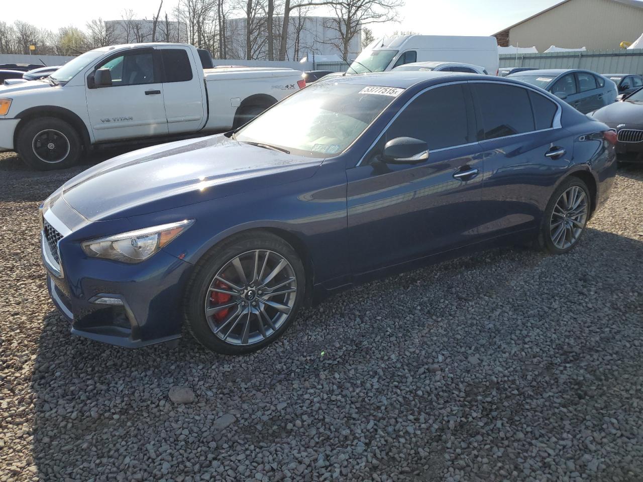 2018 Infiniti Q50 Red Sport 400 for Sale in Central Square, NY - Normal Wear