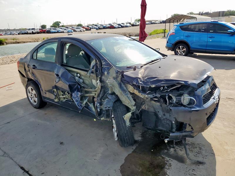  CHEVROLET SONIC 2015 Granatowy