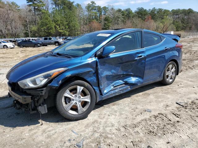  HYUNDAI ELANTRA 2016 Granatowy