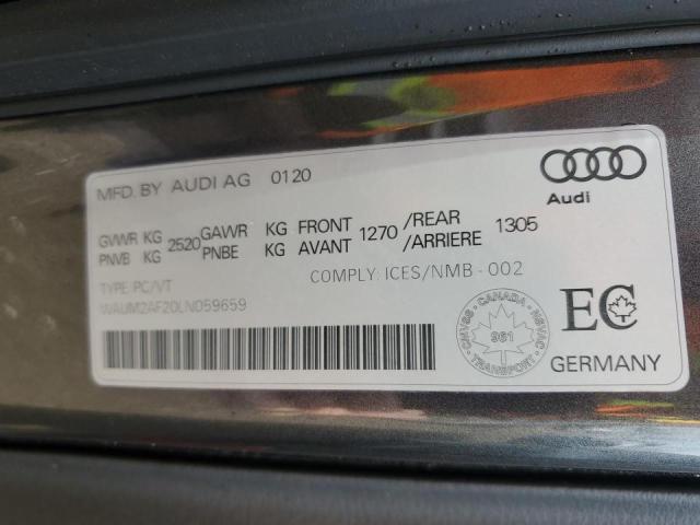 2020 AUDI A6 PRESTIGE