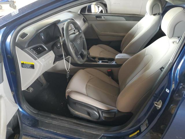  HYUNDAI SONATA 2017 Синий