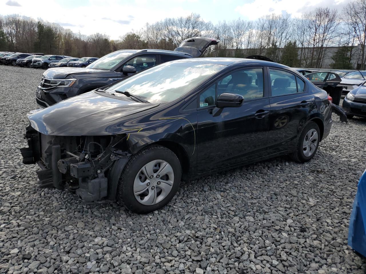 2014 Honda Civic Lx zu verkaufen in North Billerica, MA - Front End