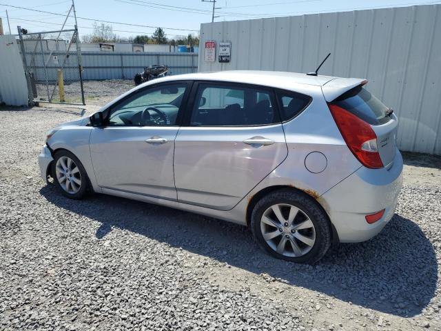 Hatchbacks HYUNDAI ACCENT 2013 Srebrny