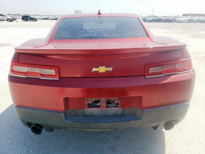  CHEVROLET CAMARO 2015 Czerwony