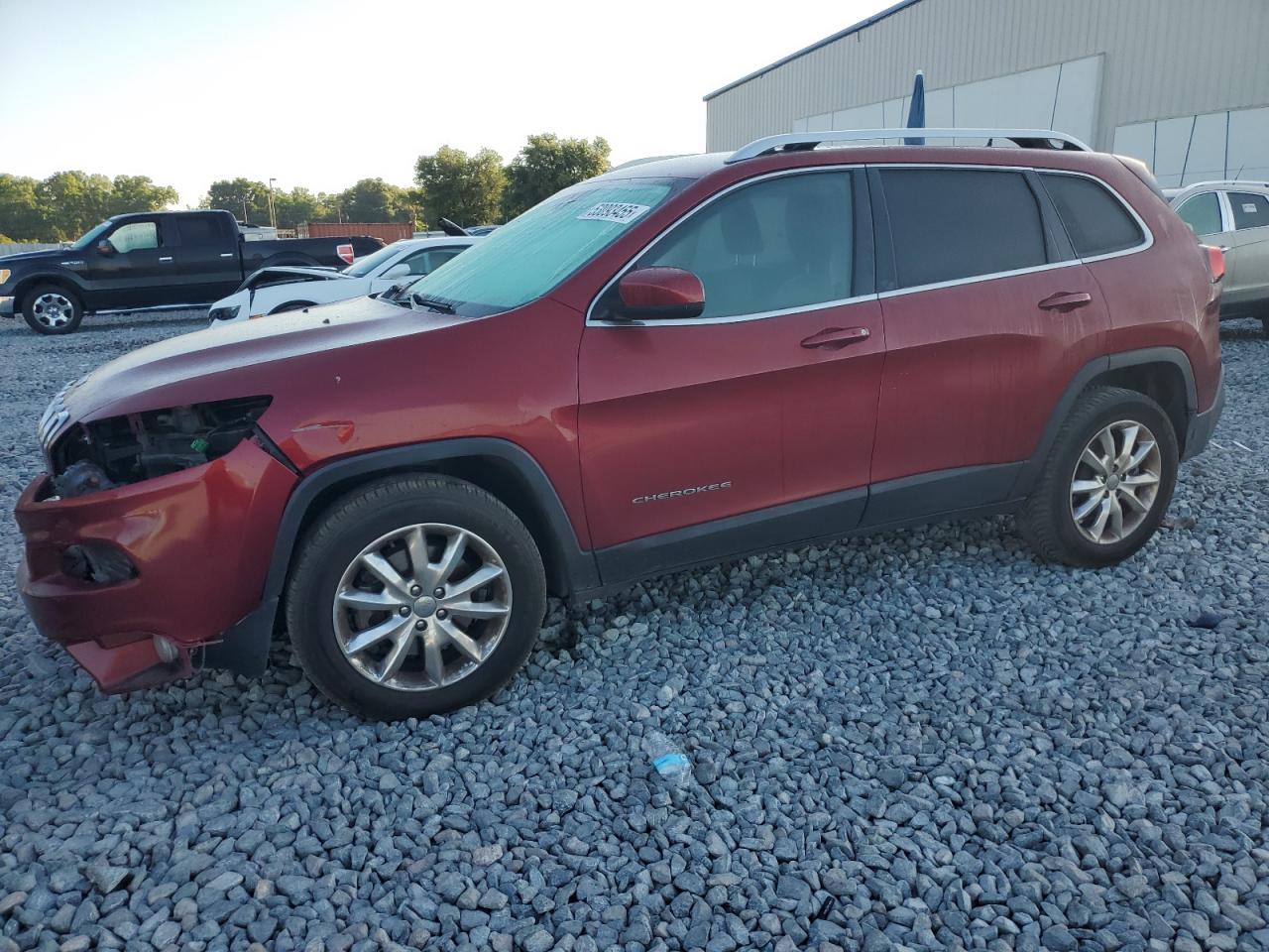 2016 Jeep Cherokee Limited na sprzedaż w Apopka, FL - Front End