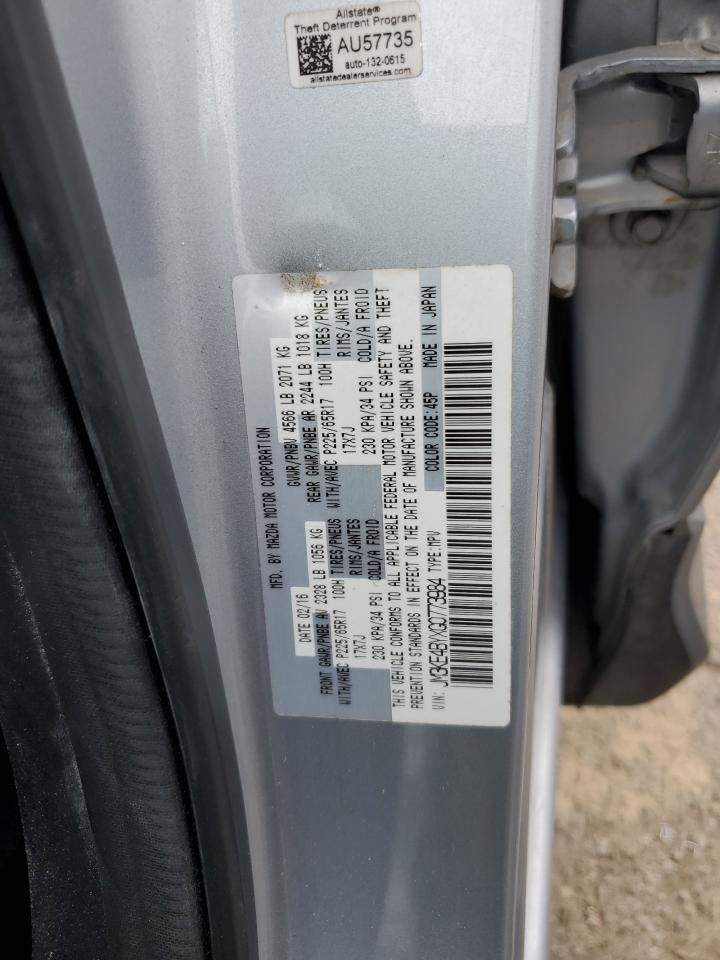 2016 Mazda Cx-5 Sport VIN: JM3KE4BYXG0773984 Lot: 54342225