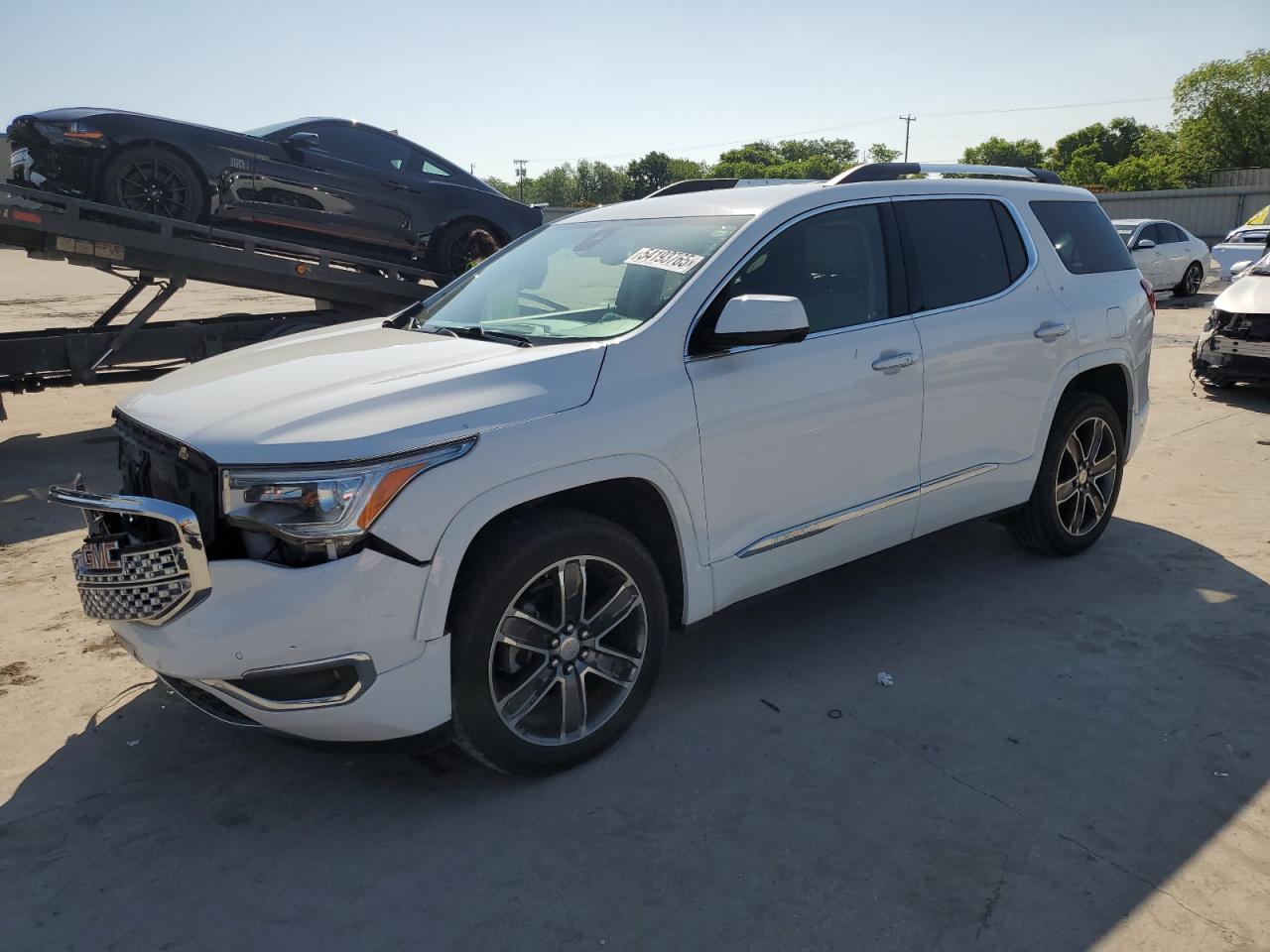 2019 Gmc Acadia Denali de vânzare în Wilmer, TX - Front End