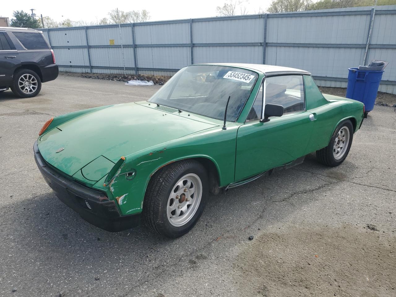 1973 Porsche 914 продається в Glassboro, NJ - Front End