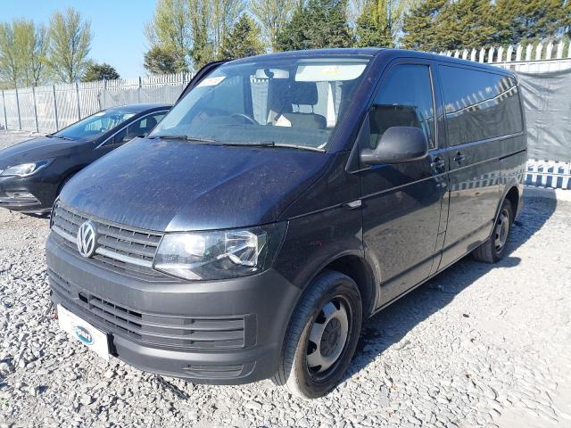 2019 VOLKSWAGEN TRANSPORTER SHUTTLE 2.0 TDI BMT 102PS S MINIBUS for sale at Copart BELFAST