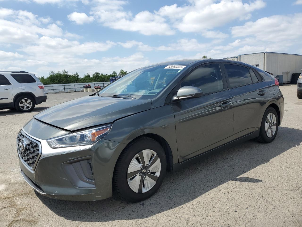 2021 Hyundai Ioniq Blue იყიდება Fresno-ში, CA - Rear End