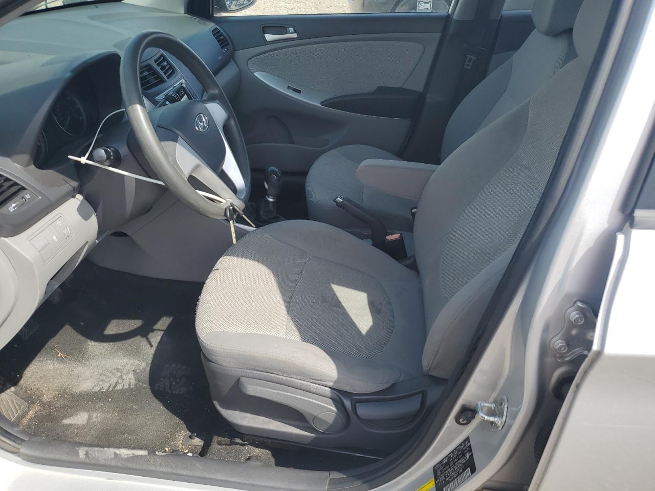 2012 Hyundai Accent Gls VIN: KMHCT4AEXCU081121 Lot: 54296235