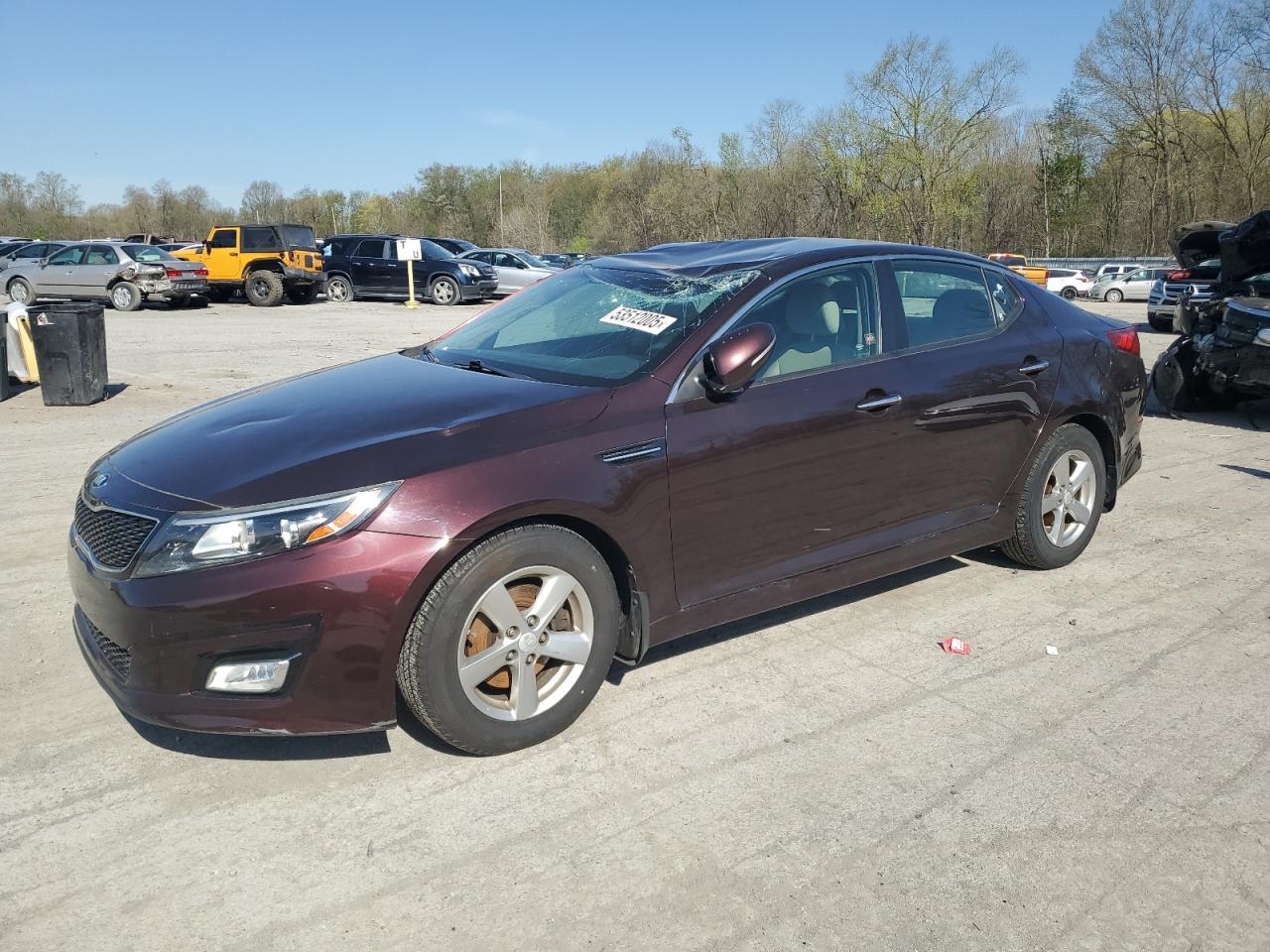 2015 Kia Optima Lx for Sale in Ellwood City, PA - Water/Flood