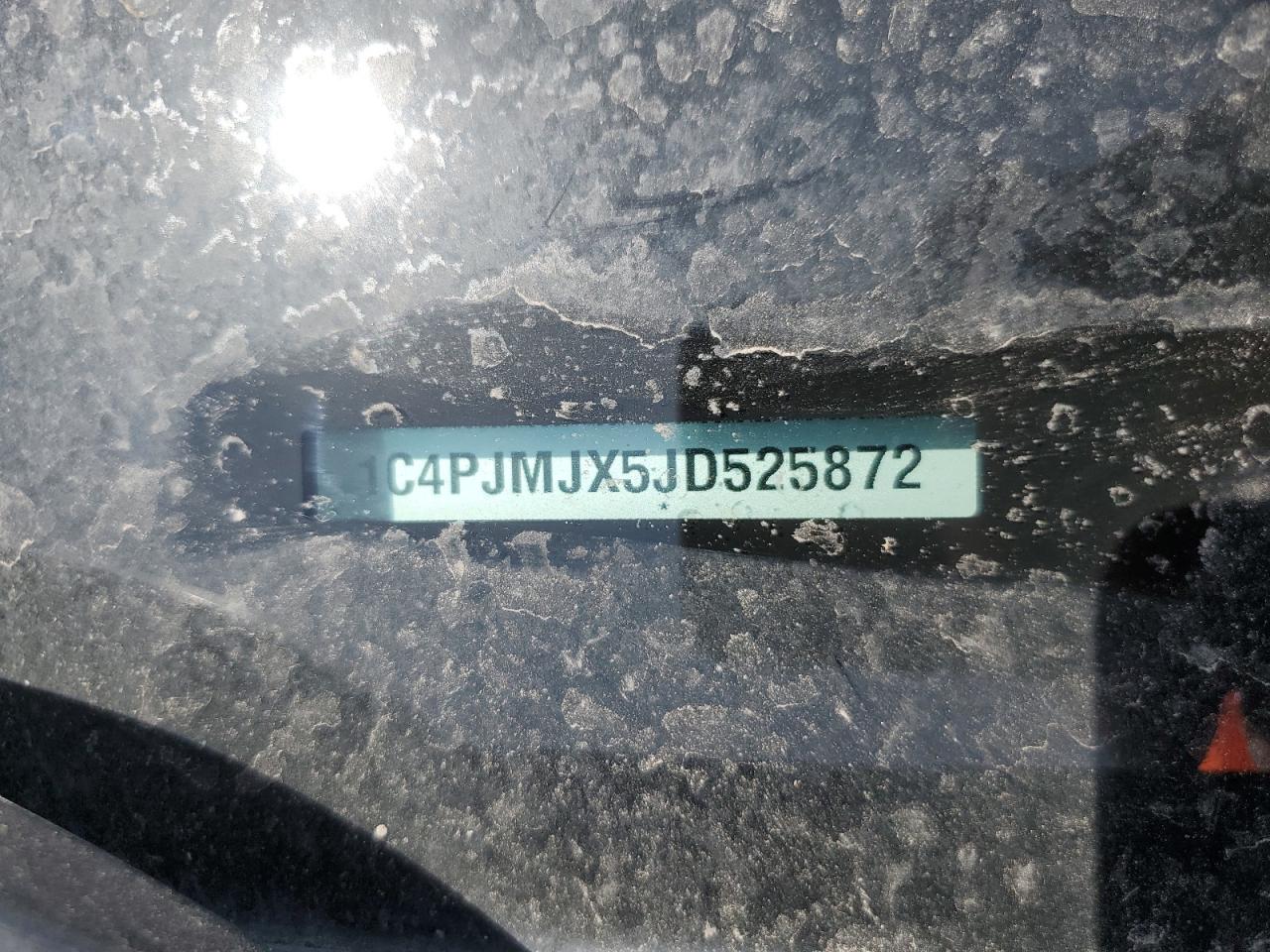 2018 Jeep Cherokee Overland VIN: 1C4PJMJX5JD525872 Lot: 53783655