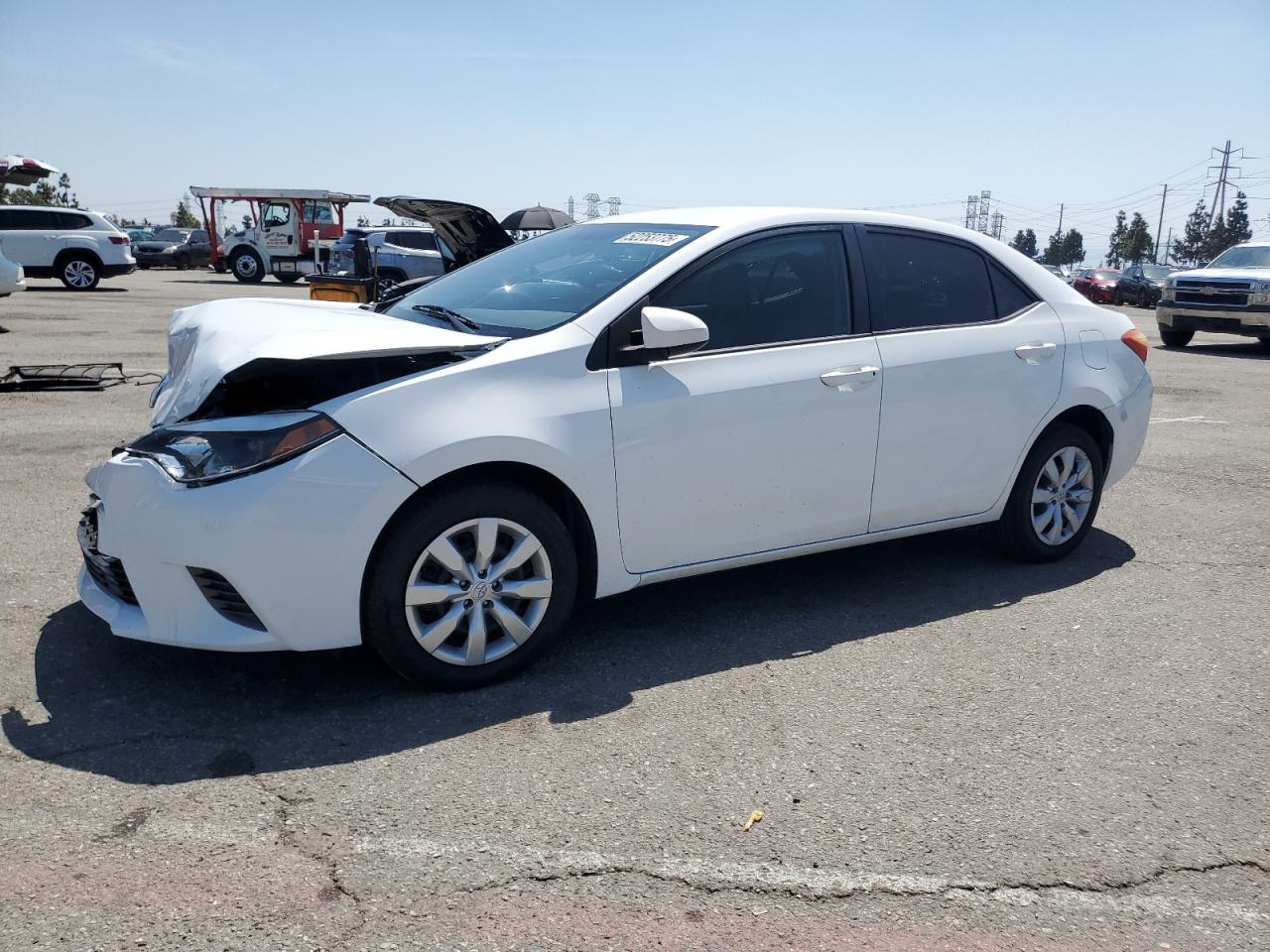 2016 Toyota Corolla L за продажба в Rancho Cucamonga, CA - Front End