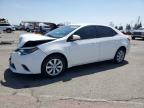 2016 Toyota Corolla L за продажба в Rancho Cucamonga, CA - Front End