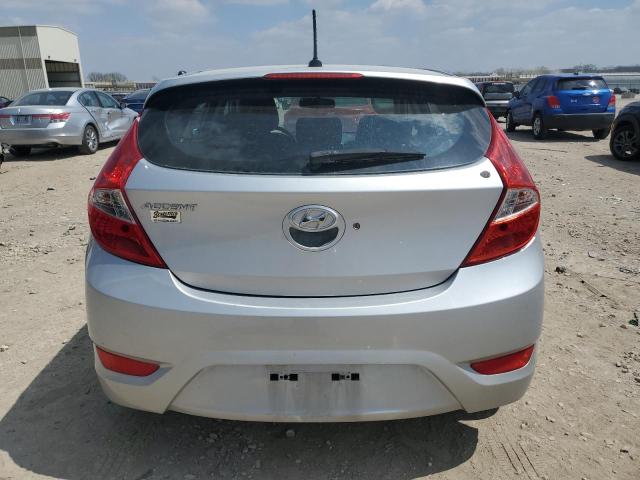  HYUNDAI ACCENT 2013 Сріблястий