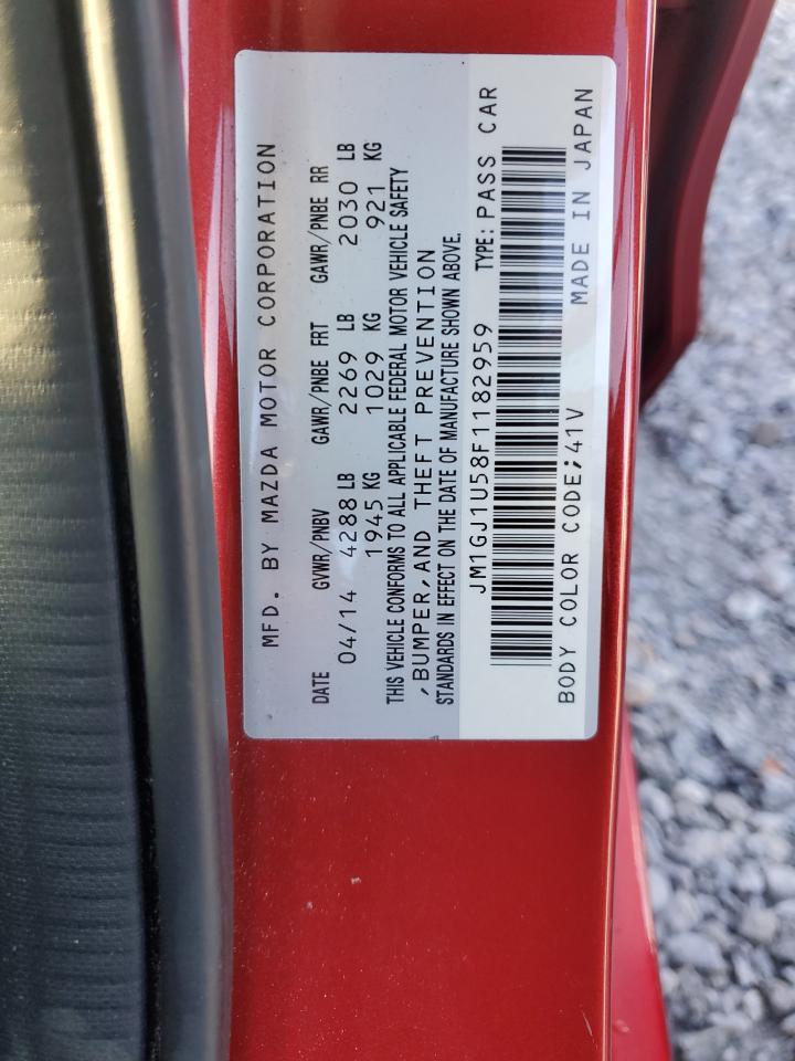 jm1gj1u58f1182959 JM1GJ1U58F1182959 2015 Mazda 6 Sport