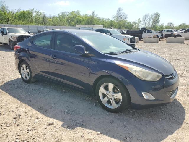 Sedans HYUNDAI ELANTRA 2013 Granatowy