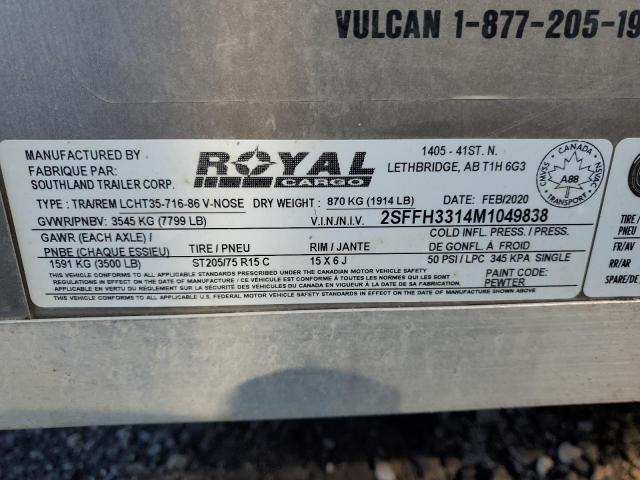 2020 ROYAL CARGO TRAILER