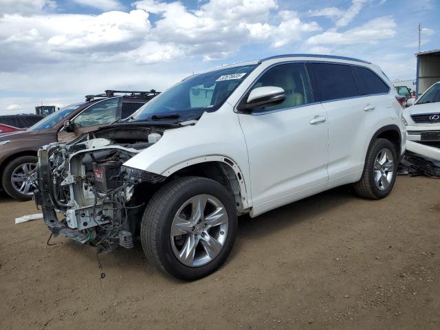  TOYOTA HIGHLANDER 2015 Білий