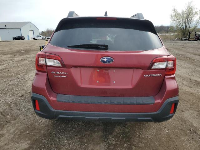  SUBARU OUTBACK 2018 Czerwony