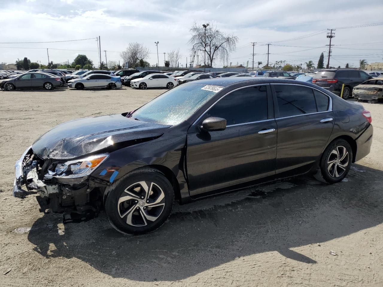 2016 Honda Accord Lx na sprzedaż w Los Angeles, CA - Front End