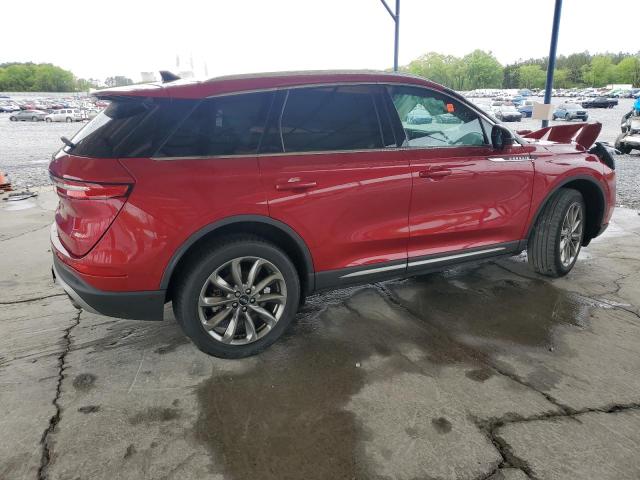  LINCOLN CORSAIR 2021 Czerwony