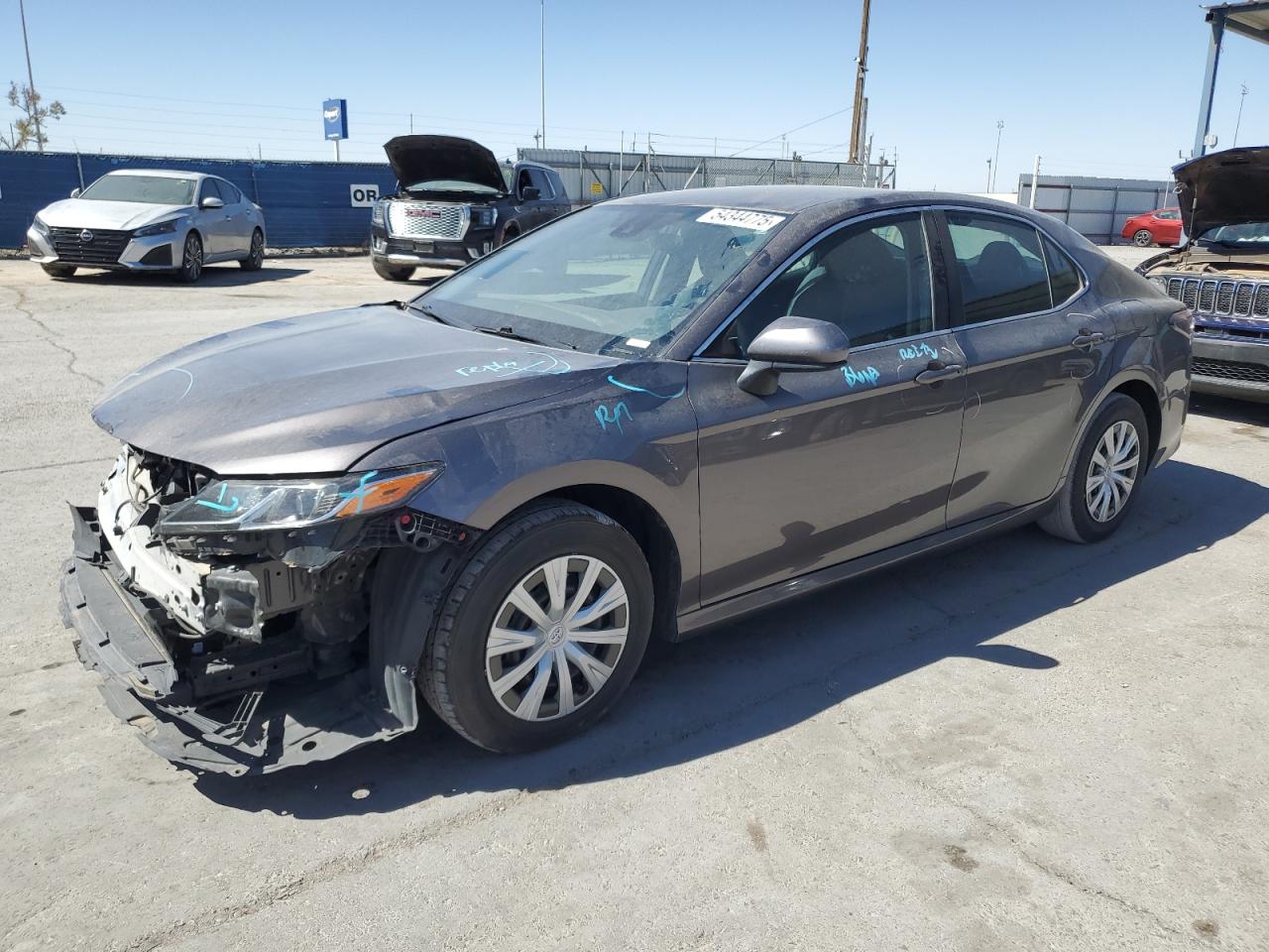 2022 Toyota Camry Le للبيع في Anthony، TX - Front End