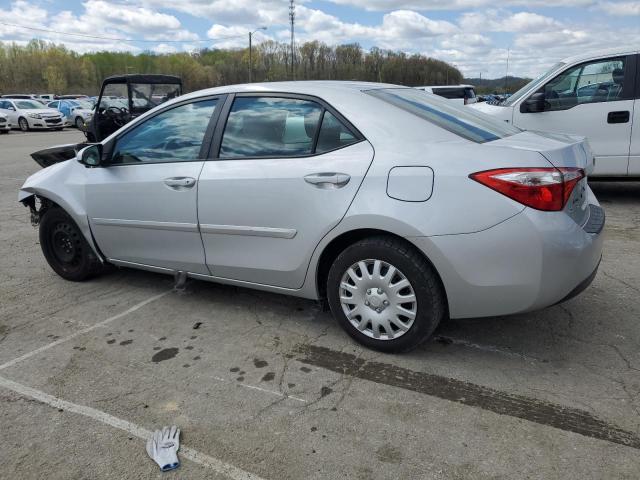 Sedans TOYOTA COROLLA 2016 Silver