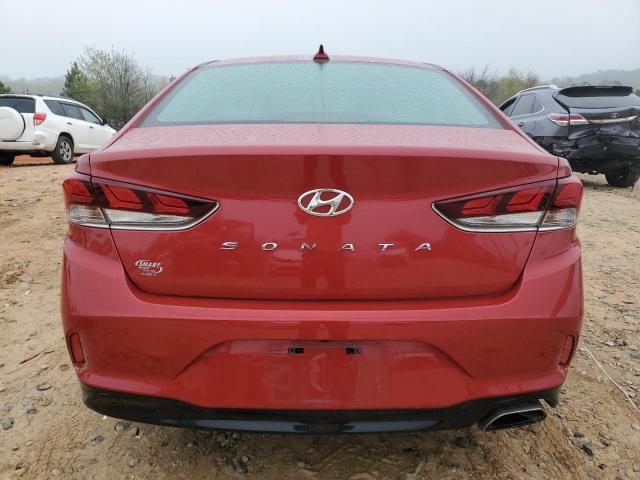 HYUNDAI SONATA 2019 Червоний