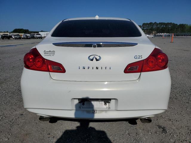  INFINITI G25 2012 Белы