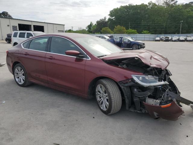 Sedans CHRYSLER 200 2016 Burgundy