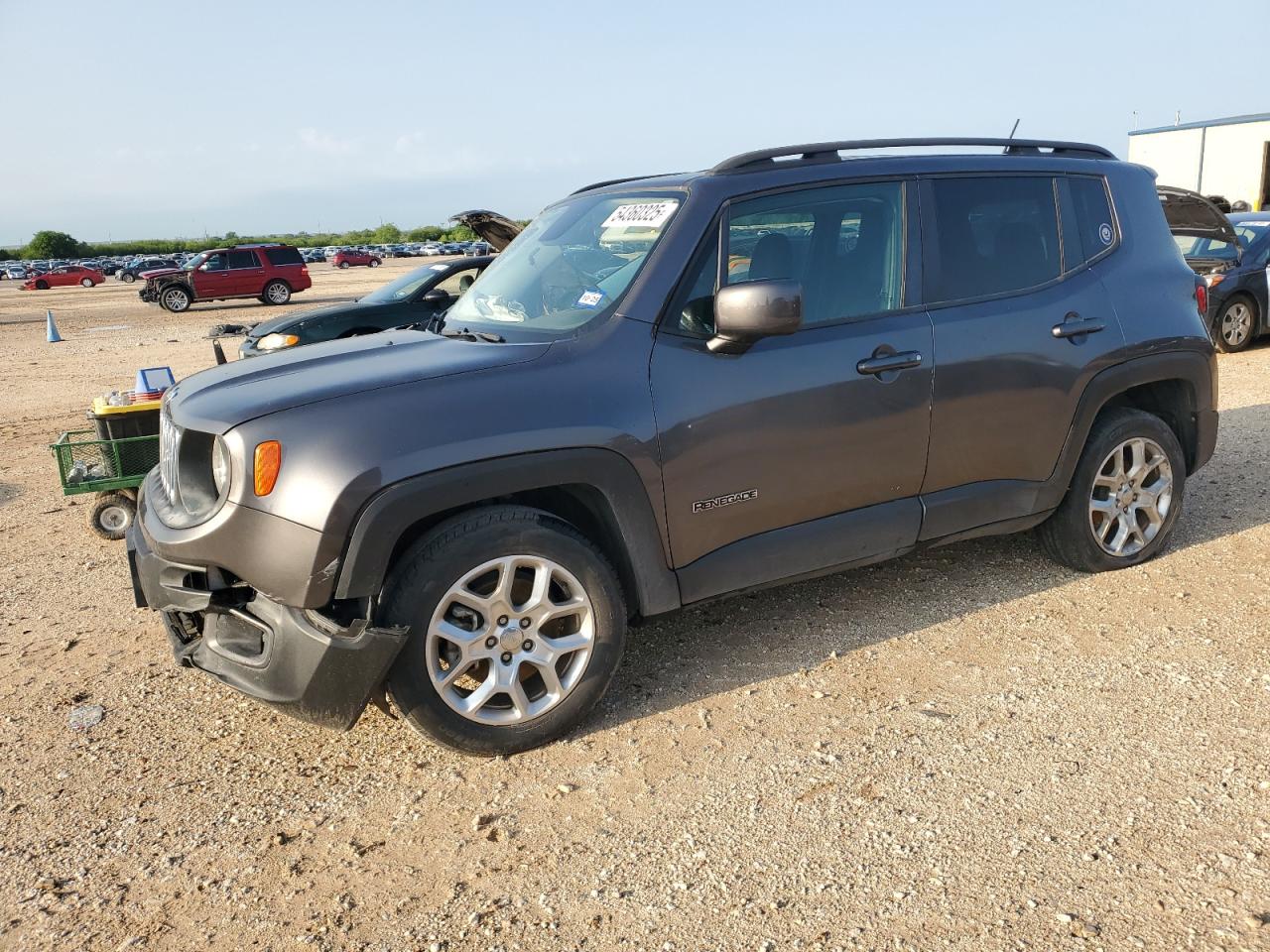2017 Jeep Renegade Latitude იყიდება San Antonio-ში, TX - Front End