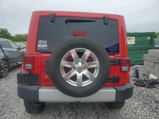  JEEP WRANGLER 2012 Красный