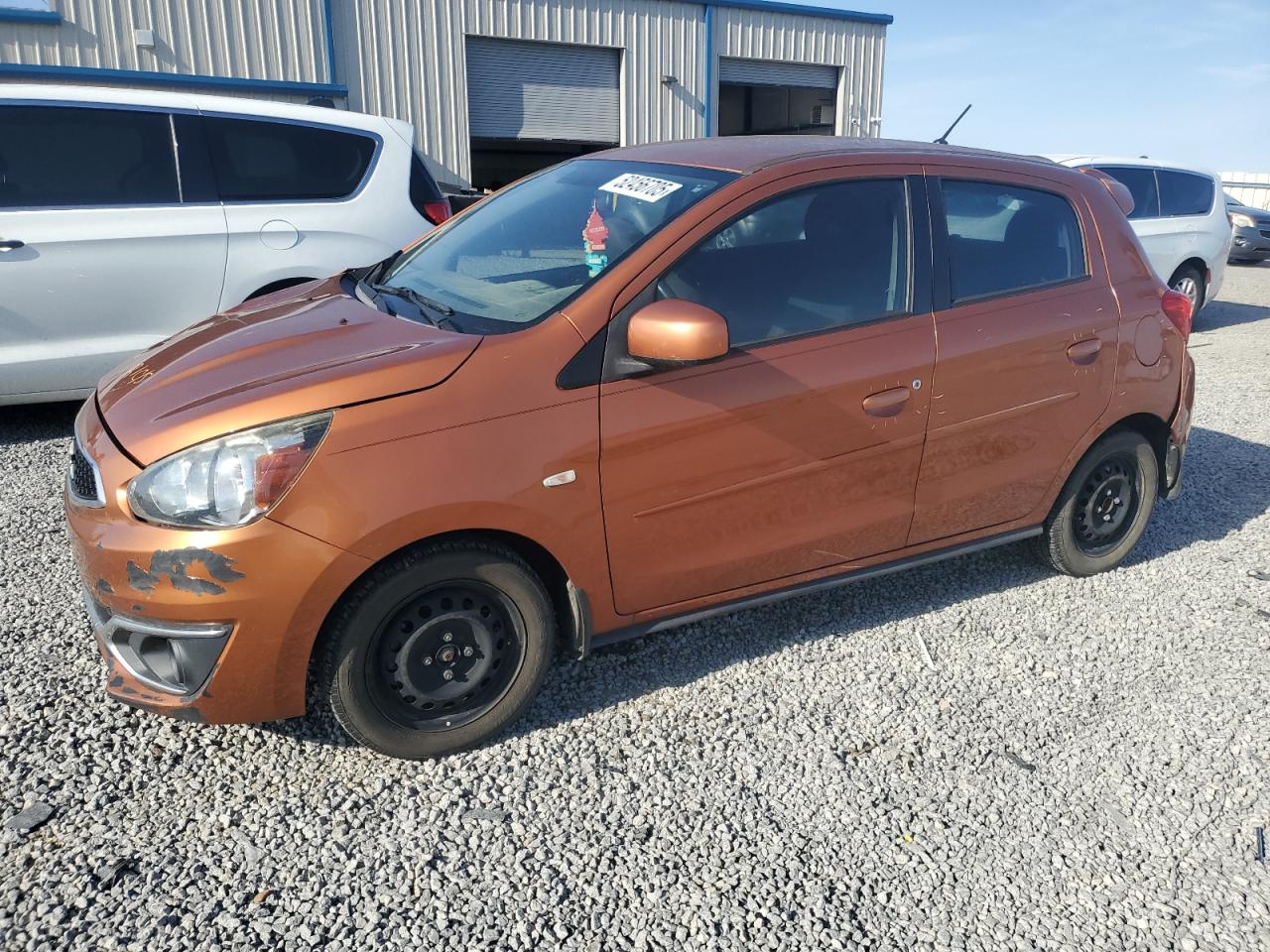 2018 Mitsubishi Mirage Es იყიდება Earlington-ში, KY - Front End