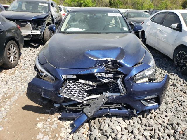  INFINITI Q50 2022 Синій